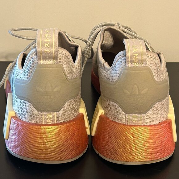 Mens ADIDAS Swift Run RMD R1 Sz 10.5 Orange & Beige Athletic Running Sneakers - Picture 7 of 8